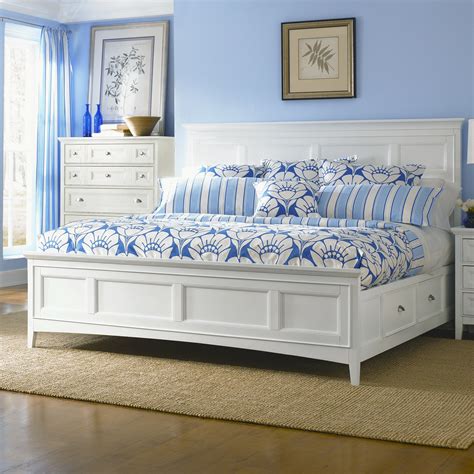 The 5-drawer chest provides ample storage space for clothes and accessories and also features full extension ball-bearing side drawer guides and English dovetail drawers with dust bottoms. . Wayfair king beds
